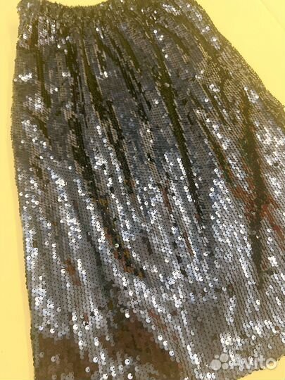 Юбка в пайетку