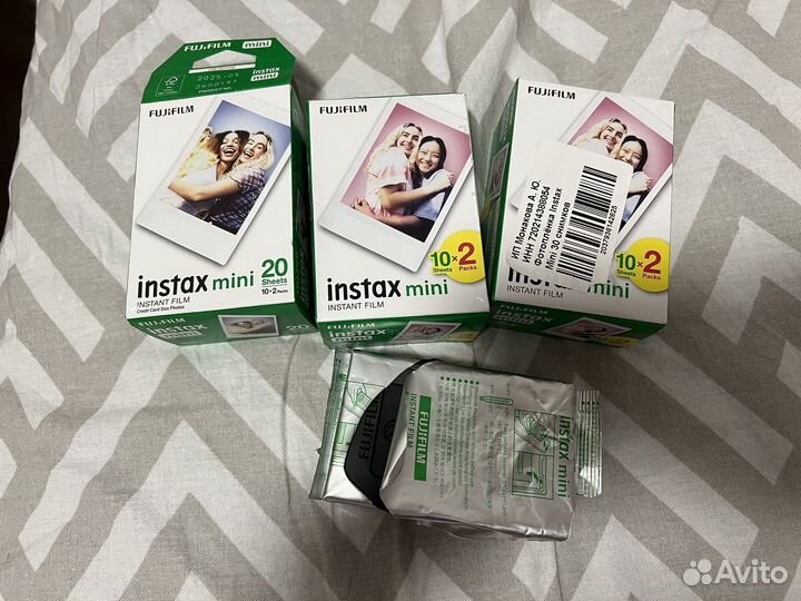 Картриджи для polaroid instax