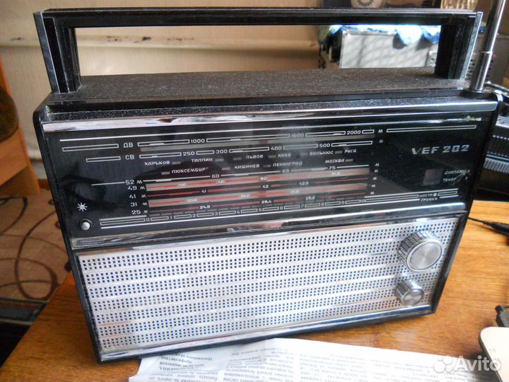 Приемник вэф 202. вэф 206. спидола-230-1