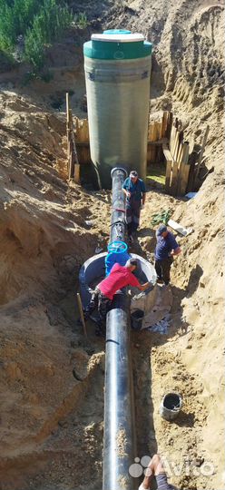 Водопровод, канализация, дренаж, гнб