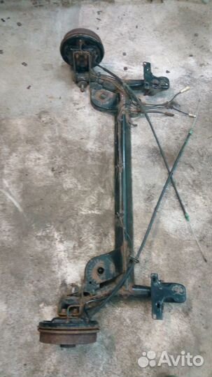 Задняя балка рено симбол 2 (2010 г.в.)