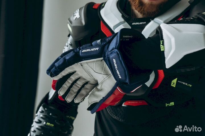 Перчатки хоккейные bauer supreme ultrasonic