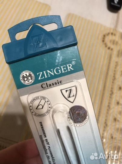 Новые щипчики для бровей zinger