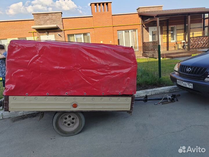 Прицеп универсальный можно возить технику Баз 8142