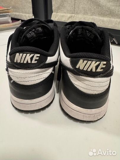 Кроссовки Nike dunk LOW retro white black