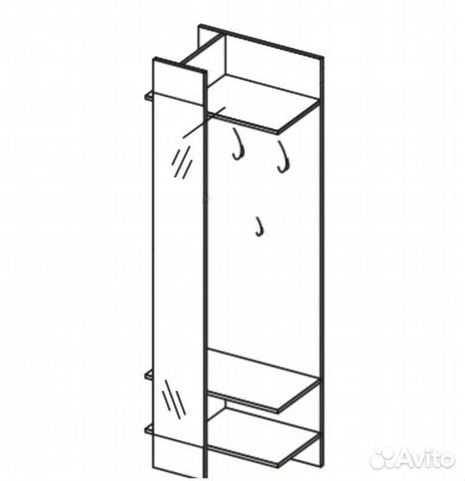 Прихожая Стелла 650