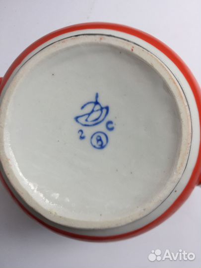 Фарфоровая сахарница