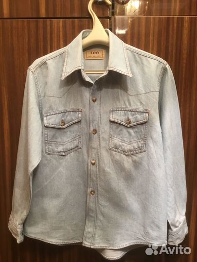 Джинсовая рубашка Lee