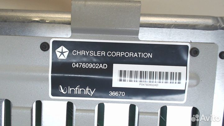 Усилитель звука Chrysler 300M, 2003