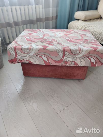 Пуфик с ящиком для хранения