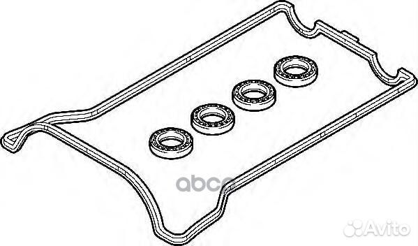 Прокладки крышки гбц (комплект: 1 прокладка пла