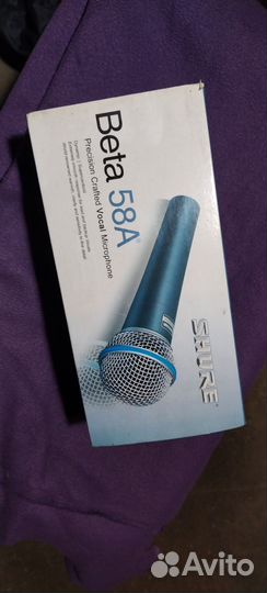 Микрофон проводной Shure beta 58A