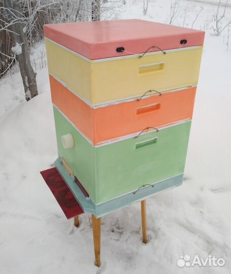 Ульи для пчел из пенополиуретана 10,12 рамочные