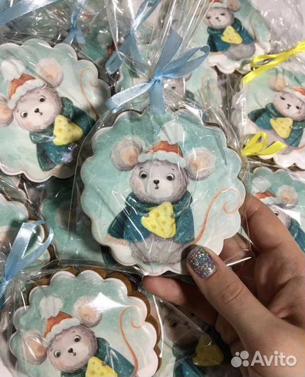 Имбирные пряники корпоративные