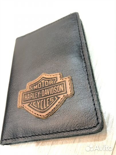 Портмоне обложка для документов Harley Davidson