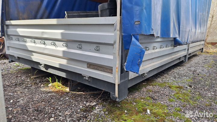 Кузов бортовой тентованный