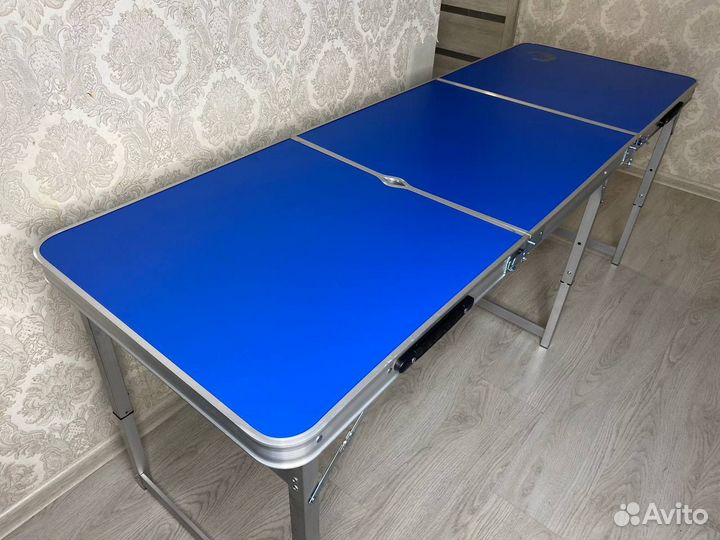 Стол складной туристический усиленный 180*60