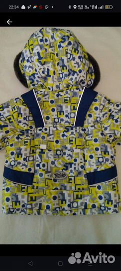 Комлект зимний, комбез на мальчика 86 рост