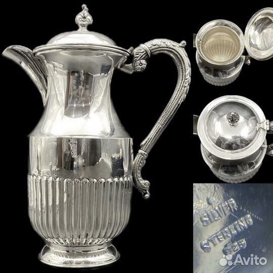 Серебро Кубок Кувшин Чайник Графин