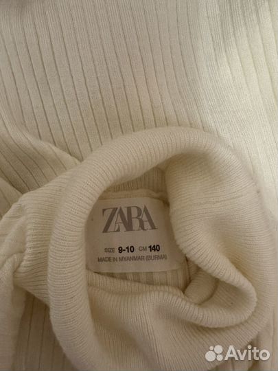 Детская одежда шорты-юбка и водолазка Zara