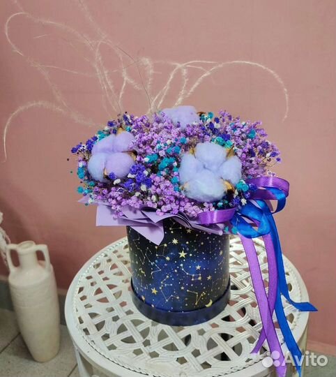 Композиция из сухоцветов 