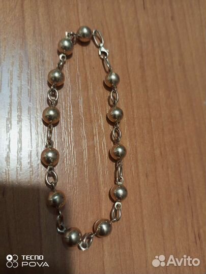 Золотое браслет 375проба