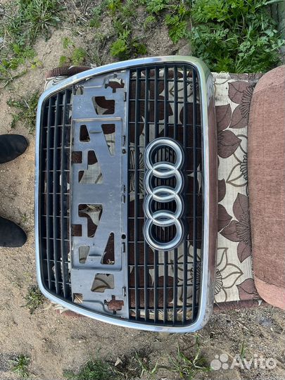 Решетка радиатора audi a6 с6