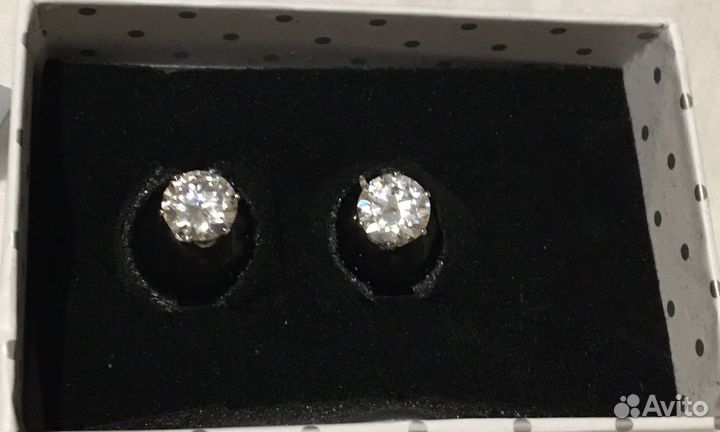 Двухсторонние серьги