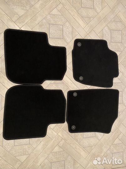 Оригинальные коврики Skoda Rapid 2020-2021г