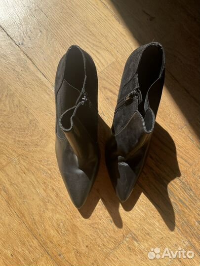 Ботильоны натуральная кожа