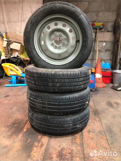 Комплект летних колес r14 на ваз