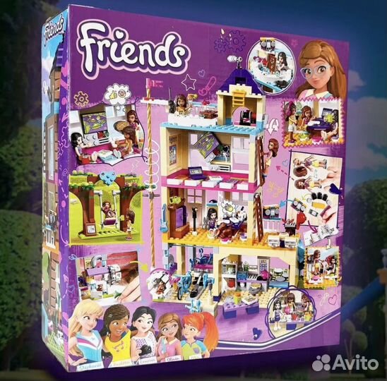 Конструктор Дом Дружбы lego friends аналог