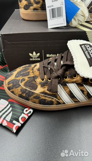 Adidas samba wales bonner leopard женские