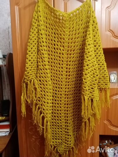 Корзинки и шаль, ручная работа