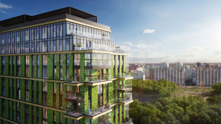 2-к. апартаменты, 44,3 м², 15/20 эт.