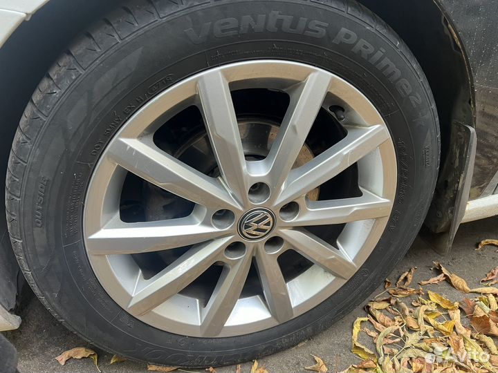 Колеса в сборе r16 vw polo rapid