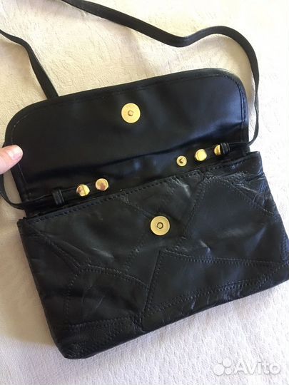 Сумка-клатч кожаный