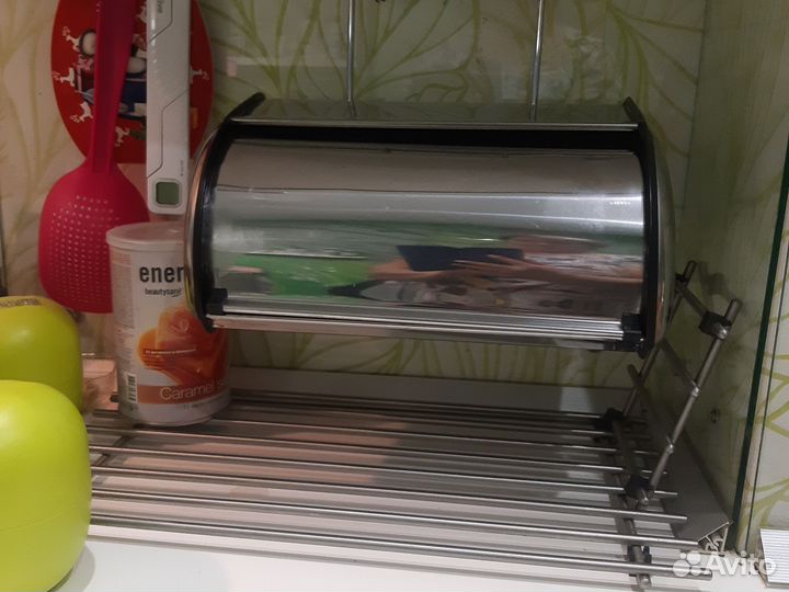 Хлебница IKEA металлическая (с навесом)