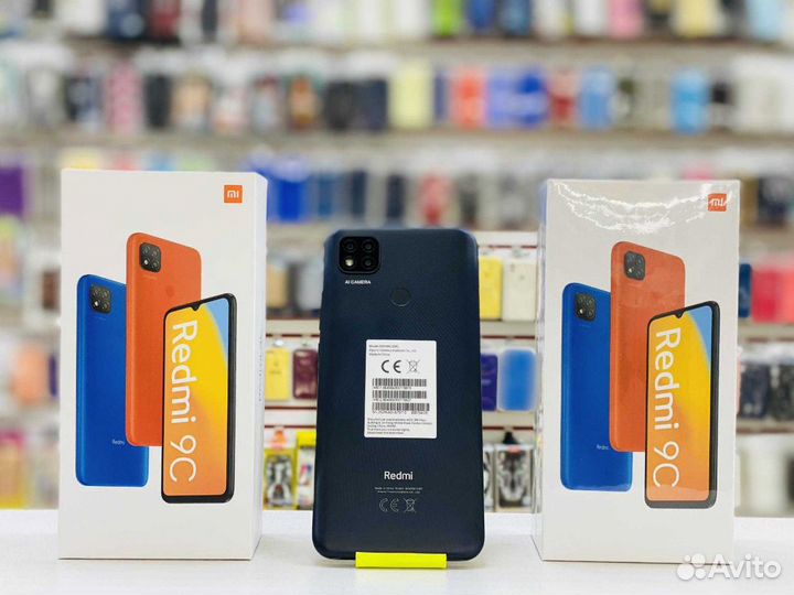 Xiaomi redmi 9c 3/64 gb gray