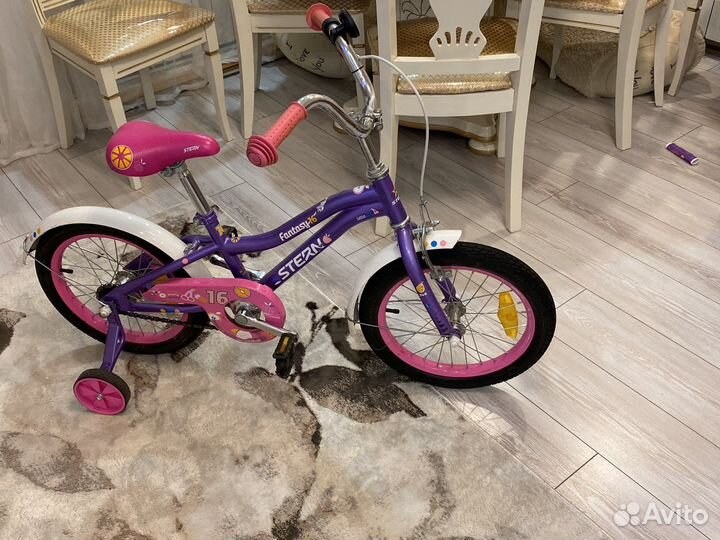 Велосипед для девочки от 4 до 8 лет