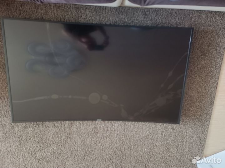 Телевизор samsung изогнутый 55 на запчасти