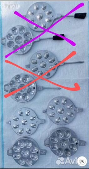 Форма для выпечки СССР орешница, печеница