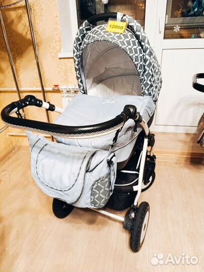 Коляска детская 2 в 1 Индиго