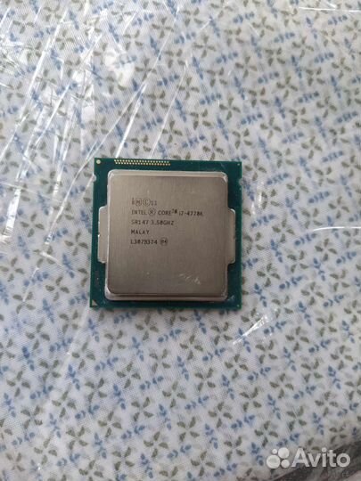 Процессор intel core i7 4770K