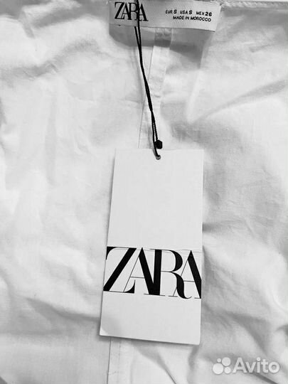Новый Топ Zara NEW pleated crop top