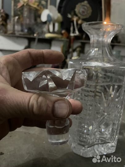Графин хрустальный СССР
