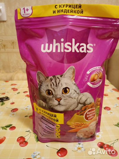 Корм для кошек Вискас