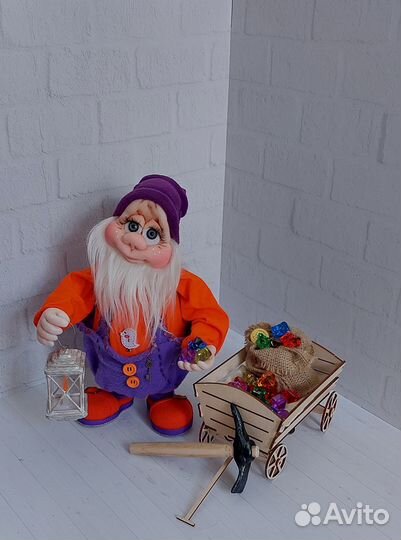 Интерьерная кукла ручной работы