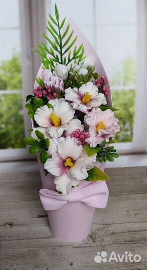 Букет гладиолусы
