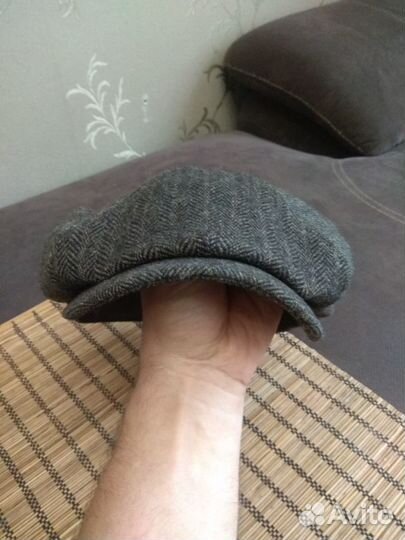 Кепка мужская оригинал Stetson твидовая